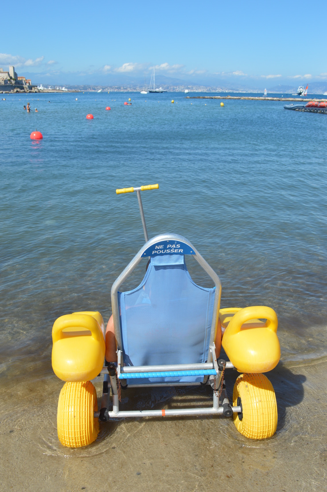 Les plages de la Salis et du Ponteil à Antibes